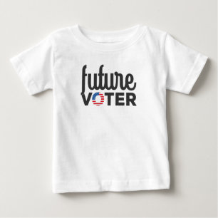 T-shirt Pour Bébé Futur électeur