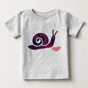 T-shirt Pour Bébé Futur Entomologue Snail Toddler Garçons Chemise Lo