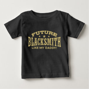 T-shirt Pour Bébé Futur Forgeron Comme Mon Papa