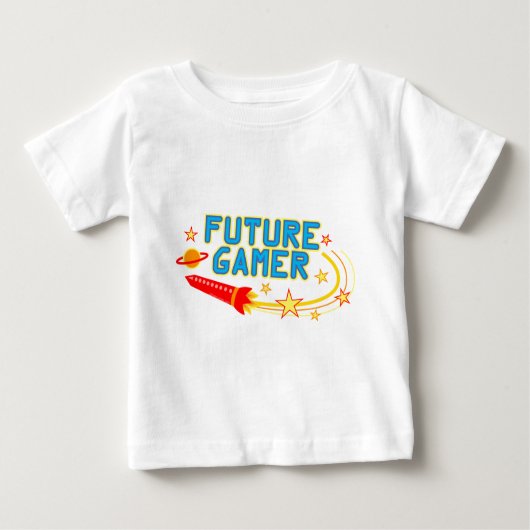 T-shirt Pour Bébé Futur Gamer (Devant)