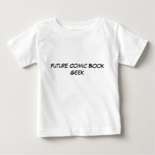 T-shirt Pour Bébé Futur geek de bande dessinée - bébé
