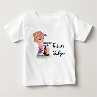 T-shirt Pour Bébé Futur Golfeur