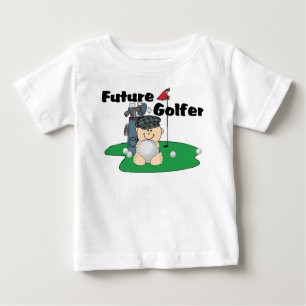 T-shirt Pour Bébé Futur golfeur