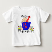 T-shirt Pour Bébé Futur pharmacien (Devant)