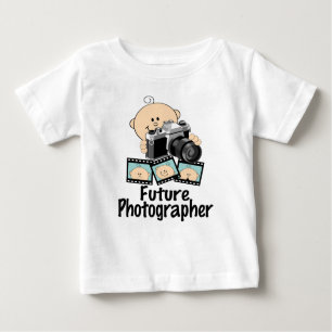 T-shirt Pour Bébé Futur photographe