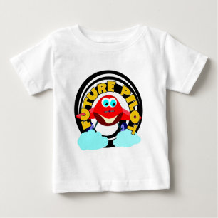 T-shirt Pour Bébé Futur pilote