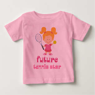 T-shirt Pour Bébé Futur star du tennis (joueur)