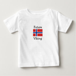 T-shirt Pour Bébé Futur Viking