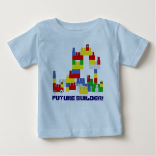 T-shirt Pour Bébé FUTURE conception mignonne de CONSTRUCTEUR avec -