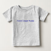 T-shirt Pour Bébé Future Cougar Hunter (Devant)