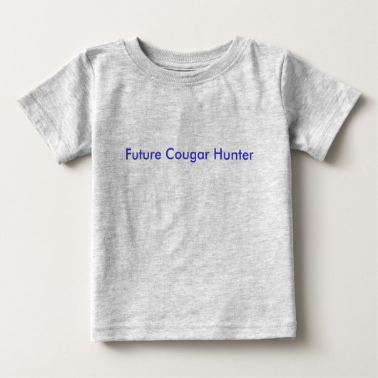 T-shirt Pour Bébé Future Cougar Hunter (Devant)