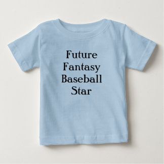 T-shirt Pour Bébé Future étoile de base-ball d'imaginaire