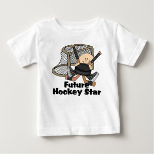 T-shirt Pour Bébé Future étoile d'hockey