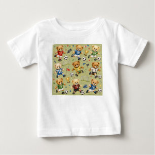 T-shirt Pour Bébé Future Footie Star Team Teddy
