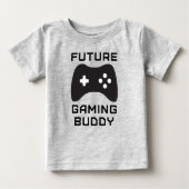T-shirt Pour Bébé Future Gaming Buddy (Devant)