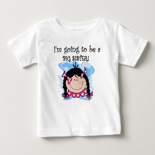 T-shirt Pour Bébé Future grande soeur (Devant)