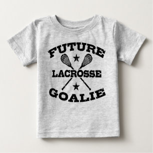 T-shirt Pour Bébé Future Lacrosse Goalie