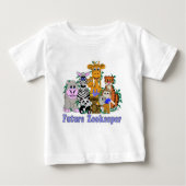 T-shirt Pour Bébé Future Zookeeper (Devant)