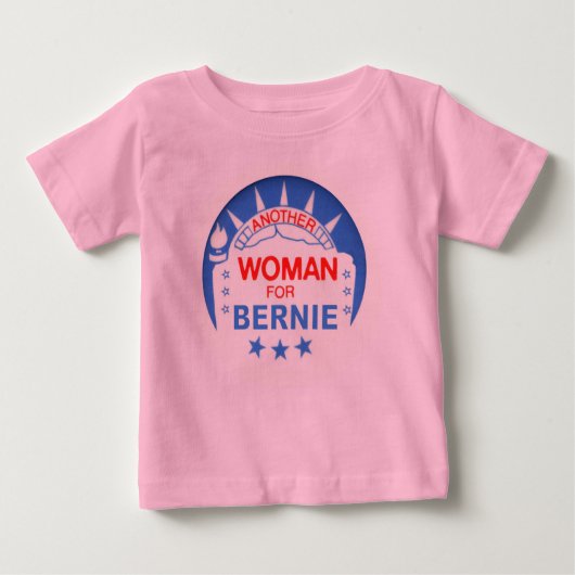 T-shirt Pour Bébé Futures femmes pour Bernie (Devant)