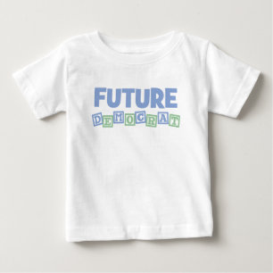 T-shirt Pour Bébé Futurs blocs de Démocrate