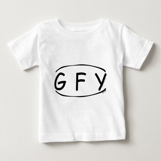 T-SHIRT POUR BÉBÉ G F Y (Devant)