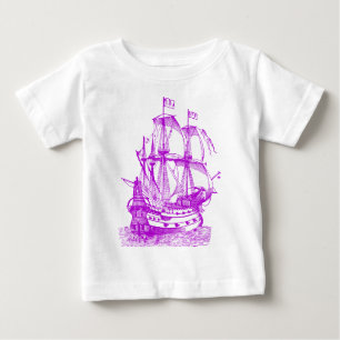 T-shirt Pour Bébé Gallion - Violet