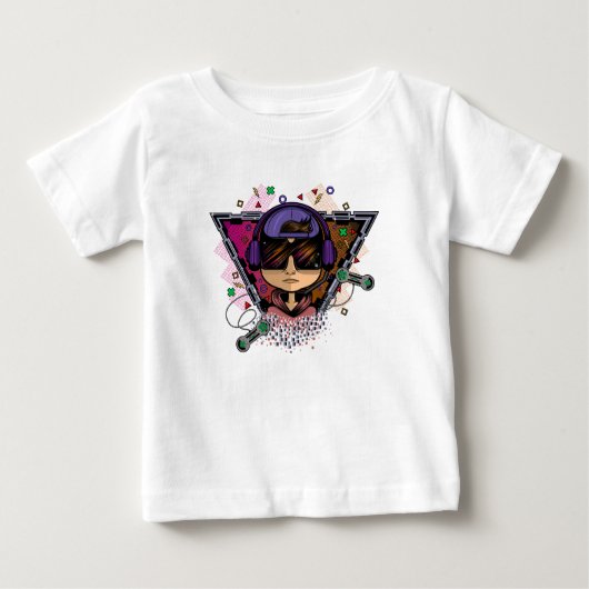 T-shirt Pour Bébé Gamer Boy (Devant)