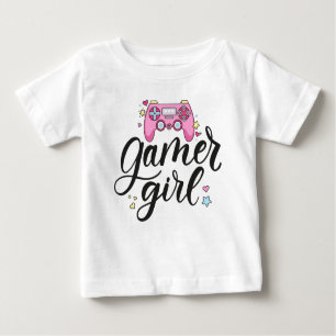 T-shirt Pour Bébé Gamer fille