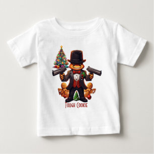 T-shirt Pour Bébé Gangster de pain d'épices