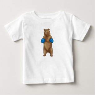 T-shirt Pour Bébé Gants de boîte à ours