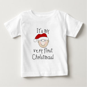 T-shirt Pour Bébé Garçon C'est mes tout premiers tee-shirts et cadea