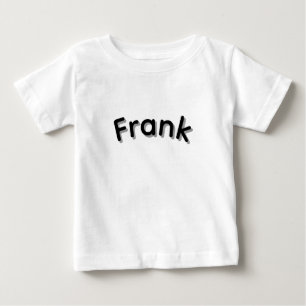 T-shirt Pour Bébé Garçons appelés Frank,