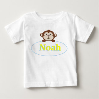 T-shirt Pour Bébé Garçons Chemise singe personnalisée