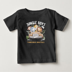 T-shirt Pour Bébé Garçons de la jungle
