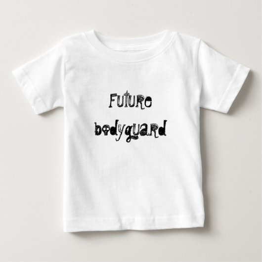 T-shirt Pour Bébé Gardien du corps (Devant)