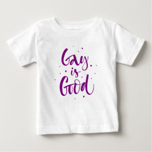 T-shirt Pour Bébé Gay est bon