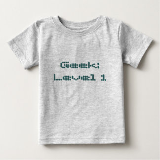 T-shirt Pour Bébé Geek : Niveau 1