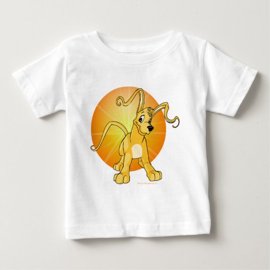 T-shirt Pour Bébé Gelert jaune espiègle (Devant)