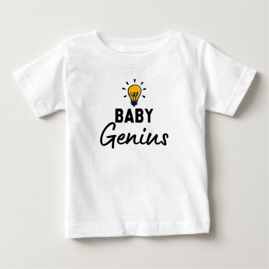 T-shirt Pour Bébé Génie du bébé (Devant)