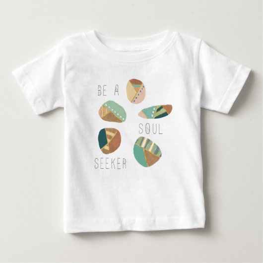 T-shirt Pour Bébé Geo extérieur VIII | soit un chercheur d'âme (Devant)