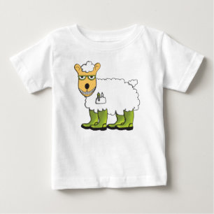 T-shirt Pour Bébé George - Il est un peu bergère