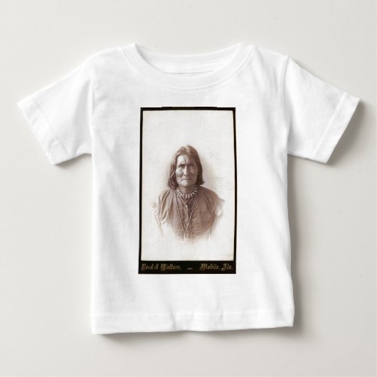T-shirt Pour Bébé Geronimo 1888 (Devant)