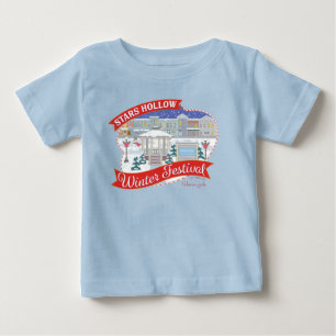 T-shirt Pour Bébé Gilmore Girls Festival d'hiver de Stars Hollow