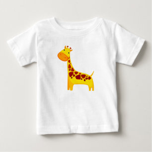 T-shirt Pour Bébé girafe, afrique, nature, animaux