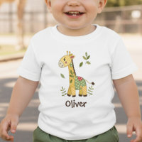Girafe en patchwork mignon