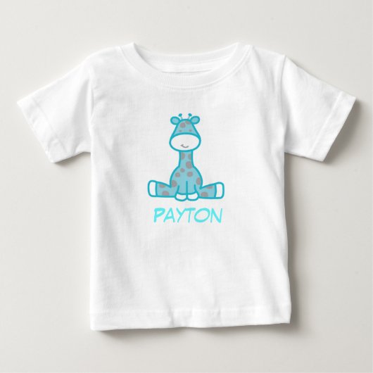 T-shirt Pour Bébé Giraffe (Devant)