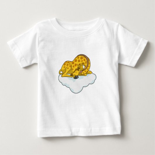 T-shirt Pour Bébé Giraffe (Devant)