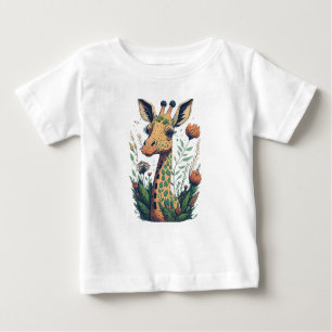 T-SHIRT POUR BÉBÉ GIRAFFE