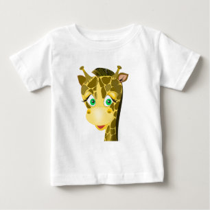 T-shirt Pour Bébé Giraffe Bébé mignonne -