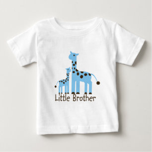 T-shirt Pour Bébé Giraffe Petit Frère